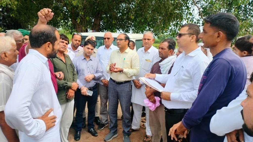 Step towards permanent solution to waterlogging problem in 6 villages of Hansi